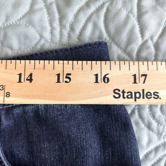 Lafayette 148 Mercer Jeans Dark Wash Skinny Size 10 - Picture 5 of 10